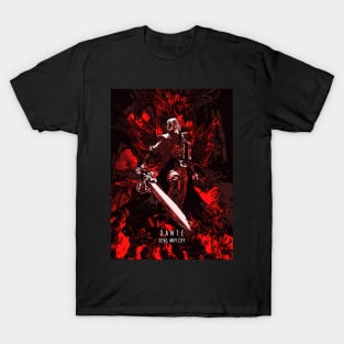 Classic Dante from Devil May Cry T-Shirt